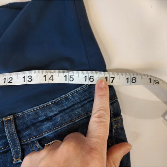 Boden Crop Maternity Jeans Size 8 - Picture 4 of 12